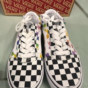 Vans Multicolor Checkerboard Sneakers